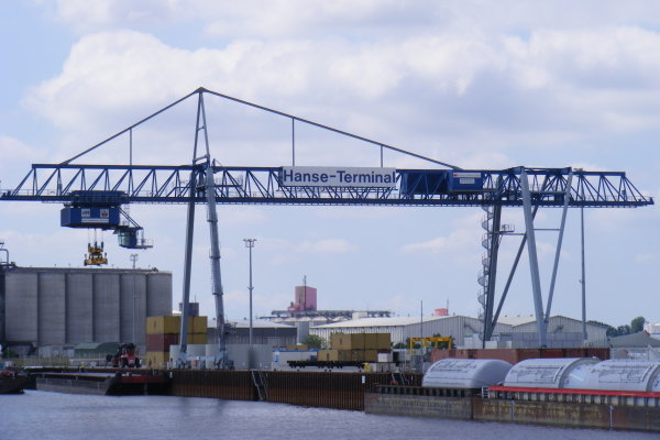 Sistemi di trasporto VEB e costruzione di gru Koethen Containerbrcke11